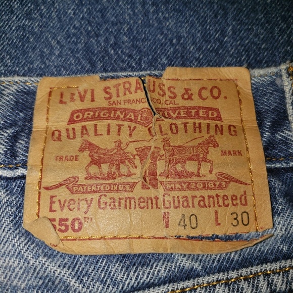 Men's Levi 550 40w - Picture 3 of 6